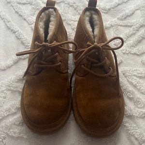 Brand new ugg tie up shoes